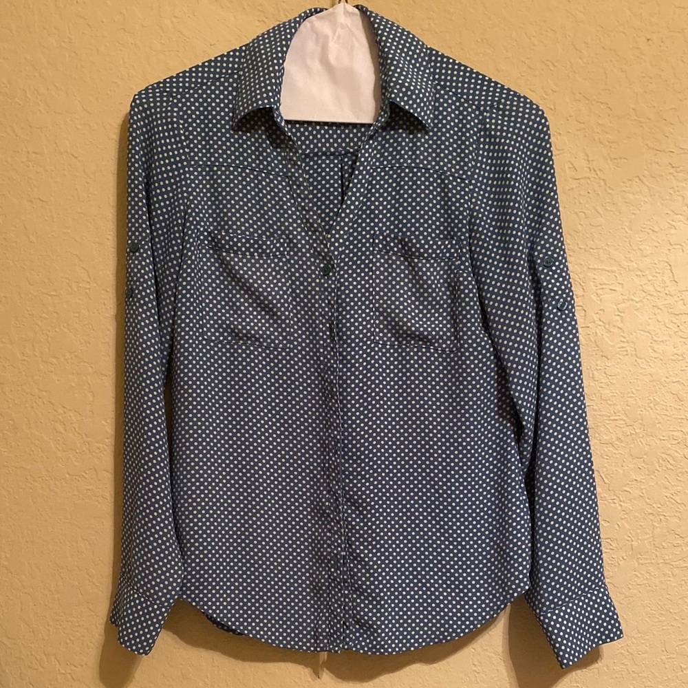 Express polka dot Portofino shirt